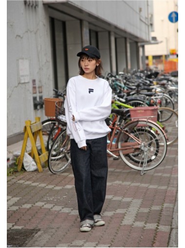 FILA Sleeve Print Trainer - White